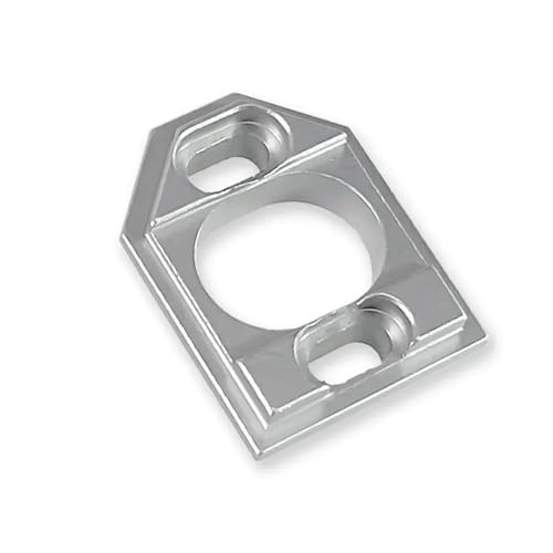 ForgeCore 1/14 14210 RC -Auto -Upgrade Teil Metallmotor Mount Einstellbare Feste Sitzsitze kompatibel mit Fernbedienungsfahrzeugen(Silver) von ForgeCore