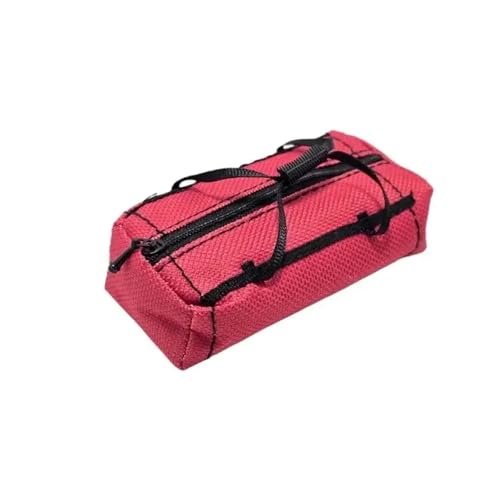 ForgeCore 1 10 Skala -RC -Auto -Modelle mit Regensturmbeutelpäckbeutel mit Regensturmbeutel Tasche Spielzeug Aftermarket -Ersatz(Red) von ForgeCore