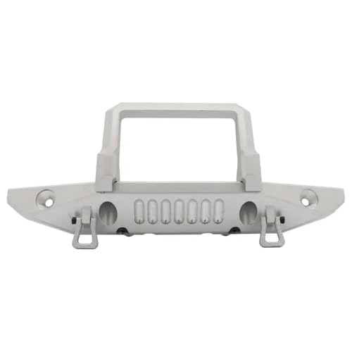ForgeCore 1 6 Skala RC -Auto vorderen Stoßfänger Accessoires Assembly DIY Modification Bracket Ersatzteile kompatibel mit SCX6 RC -Fahrzeugen(Silver) von ForgeCore