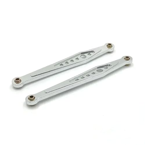 ForgeCore 124006 12423 12427 12428 12429 Metall Heckverknüpfungsstange Upgrade -Teile für 1 12 -Skala -RC -Autos kompatibel mit verschiedenen Modellen(Silver) von ForgeCore