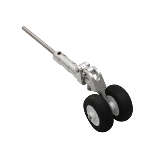 ForgeCore 1pcs RC -Modell Flugzeug vordere Fahrrad -Dämpfungsrad mit Metallanschlusswelle 40 mm kompatibel mit RC -Strahlmodellen F18 F22 SU57 Twin EDF JADER Aftermarket Austausch von ForgeCore