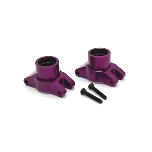 ForgeCore 20pcs C8811 RC 1 20 Metallersatzteile kompatibel mit Fernbedienungsauto Hinterrad -Hub -Komponenten(Purple) von ForgeCore