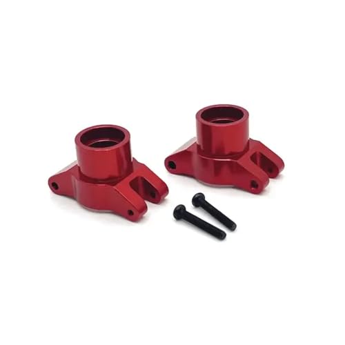 ForgeCore 20pcs C8811 RC 1 20 Metallersatzteile kompatibel mit Fernbedienungsauto Hinterrad -Hub -Komponenten(Red) von ForgeCore