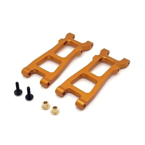 ForgeCore 6061-T6 Aluminium Heck unteren Suspensionsarm 1/20 20208 & amp; C8811 kompatibel mit OEM -Kunststoff -Teil -bearbeiteter Austausch(Yellow) von ForgeCore