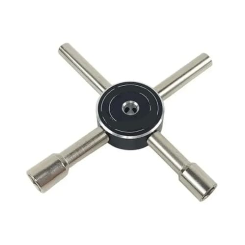 ForgeCore Hexagonales Socket -Werkzeug für RC -Modellbaugruppe 4.0 5,5 7,0 8,0 mm Stahlvergleich mit verschiedenen Marken(Silver) von ForgeCore
