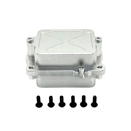 ForgeCore Kompatible elektronische Geschwindigkeitsregler und Empfängerbox für 1 12 H12Y H12Y Plus RC -Autos 68 g Aluminium -Sandstrahlungsprozess(Silver) von ForgeCore