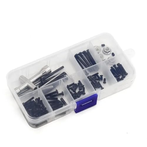 ForgeCore MJX16207 16208 16209 16210 H6 RC -Auto -Ersatzteile Schraubwerkzeug Zubehör Box kompatibel mit Fernbedienungsautos von ForgeCore