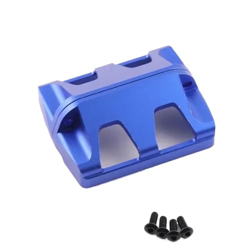 ForgeCore Metal -Servo -Schutzabdeckung mit Edelstahlschrauben, die mit TRXS E Revo ER024X -Modellen kompatibel sind(Blue) von ForgeCore
