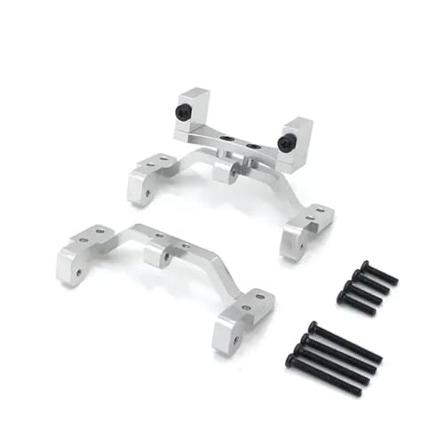 ForgeCore Metall -Pull -Stange -Basissitz und Achse -Up -Servo -Halterung Montenteile Ersatzteile kompatibel mit MN D91 D96 D99S 1 12 Skala RC -Automodelle(Silver) von ForgeCore