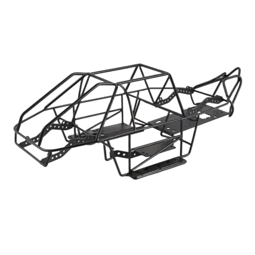 ForgeCore Metall -Rollen -Käfig -Chassis -Rahmen für 1 10 Skala RC Crawler kompatibel mit II 90046 90047 Models Rohrstruktur Metallkörper von ForgeCore