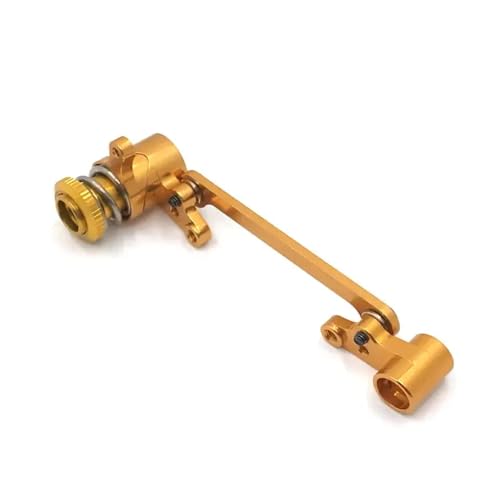 ForgeCore Metall -Swing -Arm -Upgrade für 1 14 -Skala -RC -Automodelle mit 144001 124018 124019 Ersatzteile kompatibel(Steering Group Gold) von ForgeCore