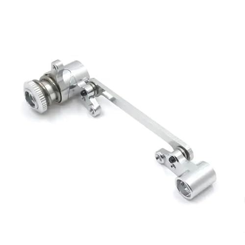 ForgeCore Metall -Swing -Arm -Upgrade für 1 14 -Skala -RC -Automodelle mit 144001 124018 124019 Ersatzteile kompatibel(Steering groupsilver) von ForgeCore