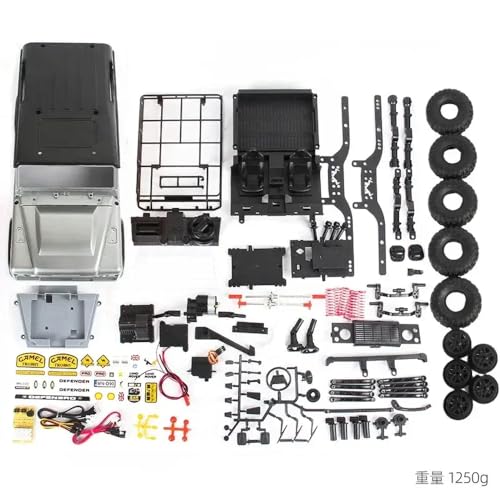 ForgeCore RBRC MN99SK 4WD Off Straße Fernbedienung RC -Auto -Upgrade -Kit kompatibel mit 1 10 -Skala -Kletterfahrzeugspielzeugmodell 4 -Radantrieb von ForgeCore