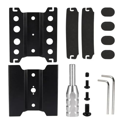 ForgeCore RC Car Metall Reparaturstills Arbeitsstation Montageplattform kompatibel mit 1/10 1/8 1/12 Skalierungsmodellen und RC -Crawlers(High Black) von ForgeCore