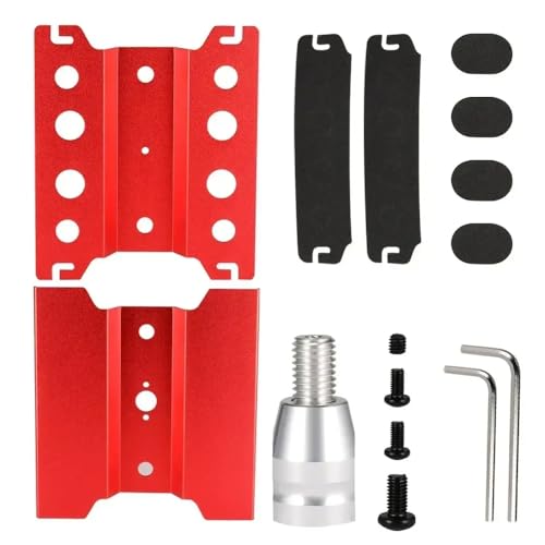 ForgeCore RC Car Metall Reparaturstills Arbeitsstation Montageplattform kompatibel mit 1/10 1/8 1/12 Skalierungsmodellen und RC -Crawlers(Red) von ForgeCore