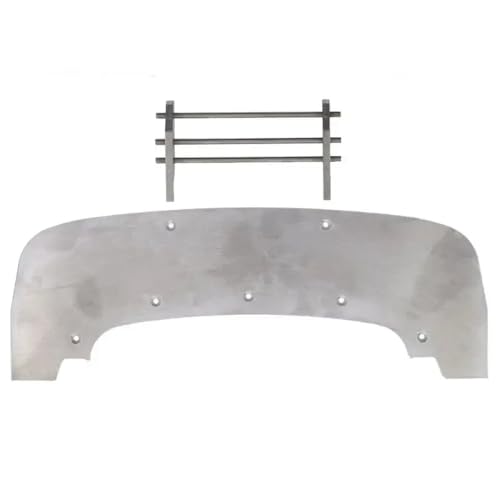 ForgeCore Stahlvordere Stoßfänger Skid -Platten -Chassis -Guard für 1 7 -Skala -RC -Autos kompatibel mit Verstößenverletzung unbegrenzt Modelle(Bumper) von ForgeCore