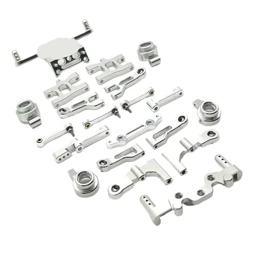 Swing Arm Lenering Cup Metall -Upgrade -Teile für 1 16 -Skala -MN38 RC -Automodell, kompatibel mit dem Ersatz der MN -Serie für gefährdete Komponenten(Silver) von ForgeCore