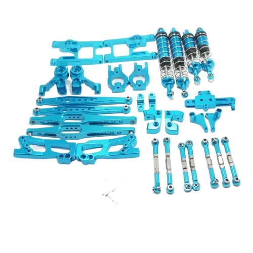 Upgrade Accessoires Schockdämpfer kompatibel mit 1 12 RC -Buggy -Autoteilen 12428 12423 für das FY03 Feiyue -Modell(Blue) von ForgeCore