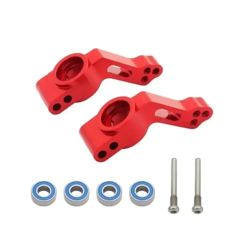 vorne C Sitz vorderen Lenkbecher Hinterachse Sitzkit kompatibel mit RC -Auto -Modellen 1 10 Skala 2WD TRXS Aftermarket Ersatz(Red) von ForgeCore