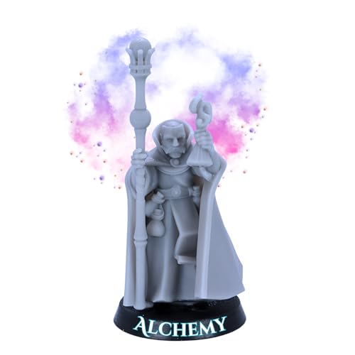 Battle Wizards and Mages Miniatur-Set – 8 Fantasy-Zauberer-Modelle oder Singles | 32 mm Skala | Magische Rollen für RPG & Tischplatte | Unlackiertes Harz von Highlands Miniatures | 25 mm Sockel (Mage Battle Wizards and Mages Miniatur-Set – 8 Fantasy-Zauberer-Modelle oder Singles | 32 mm Skala | Magische Rollen für RPG & Tischplatte | Unlackiertes Harz von Highlands Miniatures | 25 mm Sockel (Mage von Forged Terrain