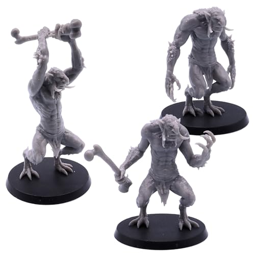 Forged Terrain Forest Troll Miniaturmonster, 28 mm, Dungeons and Dragons, Miniatur-Gaming, NPC-Kreatur-Figuren, Fantasy-Rollenspiel, RPG-Tischspiele Forged Terrain Forest Troll Miniaturmonster, 28 mm, Dungeons and Dragons, Miniatur-Gaming, NPC-Kreatur-Figuren, Fantasy-Rollenspiel, RPG-Tischspiele von Forged Terrain