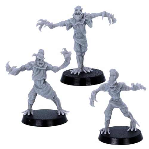 Forged Terrain Vogelscheuche Miniatur, 28 mm Maßstab, Tisch-RPG und Wargaming, Fantasy-Horrormonster, DND, Pathfinder, Wargames von Forged Terrain