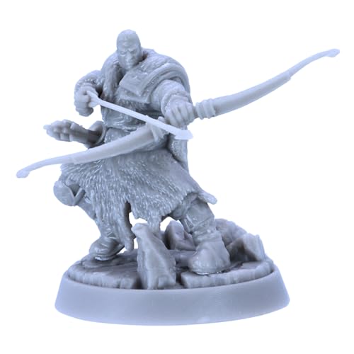 Hegar Manhunter – Viking Archer Miniatur für Tisch-RPGs, 32 mm Skala, Stammesheld, DND, Wargames, Daybreak Miniatures lizenziert, unlackiertes Modell aus Kunstharz für Sammler und Gamer Hegar Manhunter – Viking Archer Miniatur für Tisch-RPGs, 32 mm Skala, Stammesheld, DND, Wargames, Daybreak Miniatures lizenziert, unlackiertes Modell aus Kunstharz für Sammler und Gamer von Forged Terrain
