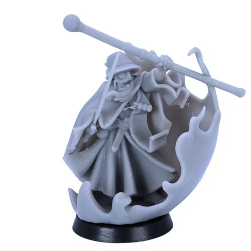 Highlands Miniatures Battle Wizards and Mages Miniatur-Set, 8 Fantasy-Zauberer-Modelle oder Singles, 32 mm Maßstab, magische Rollen für RPG und Tischplatte, unlackiertes Harz von Highlands Miniatures Highlands Miniatures Battle Wizards and Mages Miniatur-Set, 8 Fantasy-Zauberer-Modelle oder Singles, 32 mm Maßstab, magische Rollen für RPG und Tischplatte, unlackiertes Harz von Highlands Miniatures von Forged Terrain
