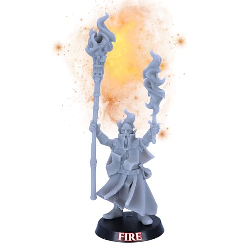 Highlands Miniatures Battle Wizards and Mages Miniatur-Set, 8 Fantasy-Zauberer-Modelle oder Singles, 32 mm Maßstab, magische Rollen für RPG und Tischplatte, unlackiertes Harz von Highlands Miniatures Highlands Miniatures Battle Wizards and Mages Miniatur-Set, 8 Fantasy-Zauberer-Modelle oder Singles, 32 mm Maßstab, magische Rollen für RPG und Tischplatte, unlackiertes Harz von Highlands Miniatures von Forged Terrain