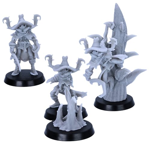 Kürbis-Vogelscheuchen – 3 Halloween-Monster-Miniaturen + magische Requisite, 28 mm große Fantasy-Harz-Modelle, DND, Horror-Rollenspiele, Epische Miniaturen lizenziert, unlackierte 25-mm-Basisfiguren Kürbis-Vogelscheuchen – 3 Halloween-Monster-Miniaturen + magische Requisite, 28 mm große Fantasy-Harz-Modelle, DND, Horror-Rollenspiele, Epische Miniaturen lizenziert, unlackierte 25-mm-Basisfiguren von Forged Terrain