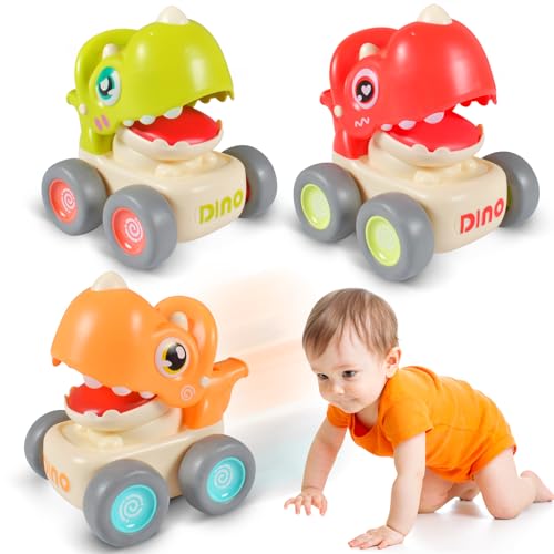 Dinosaurier Baby Auto Spielzeug,3 Stück Dinosaurier Baby Auto,Baby Auto Spielzeug ab 1 Jahre Junge und Mädchen,Press & Go Spielzeugauto Geschenke,Großartig Geschenk für Kinder ab 12 18 Monaten Dinosaurier Baby Auto Spielzeug,3 Stück Dinosaurier Baby Auto,Baby Auto Spielzeug ab 1 Jahre Junge und Mädchen,Press & Go Spielzeugauto Geschenke,Großartig Geschenk für Kinder ab 12 18 Monaten von Forhome