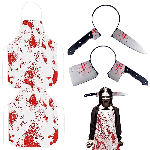 Forhome Halloween Kostüm Metzger, Blutige Schürze, Halloween Dekoration Party Verkleiden, Geeignet für Männer, Erwachsene und Jugendliche, für Halloween, Cosplay, Dekorationen, Partys, Karneval (4) Forhome Halloween Kostüm Metzger, Blutige Schürze, Halloween Dekoration Party Verkleiden, Geeignet für Männer, Erwachsene und Jugendliche, für Halloween, Cosplay, Dekorationen, Partys, Karneval (4) von Forhome