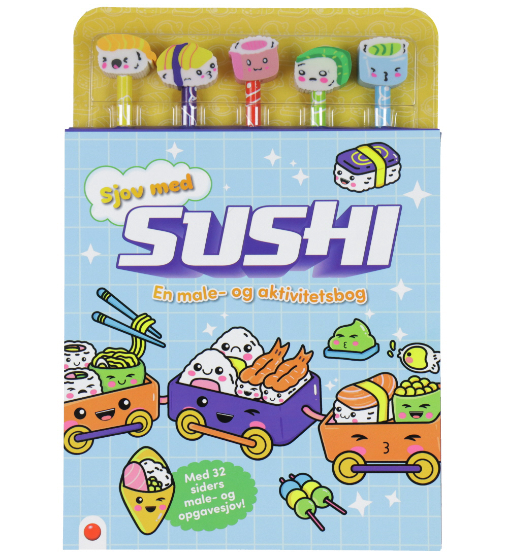 Forlaget Bolden Aktivitätsbuch m. Bleistifte - Spaß mit Sushi - Forlaget Bolden - One Size - Aktivitätsbücher Forlaget Bolden Aktivitätsbuch m. Bleistifte - Spaß mit Sushi - Forlaget Bolden - One Size - Aktivitätsbücher von Forlaget Bolden