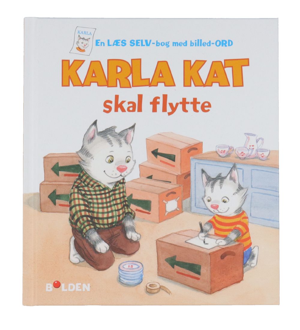 Forlaget Bolden Buch - Karla Die Katze muss umziehen - Forlaget Bolden - One Size - Bilderbuch Forlaget Bolden Buch - Karla Die Katze muss umziehen - Forlaget Bolden - One Size - Bilderbuch von Forlaget Bolden