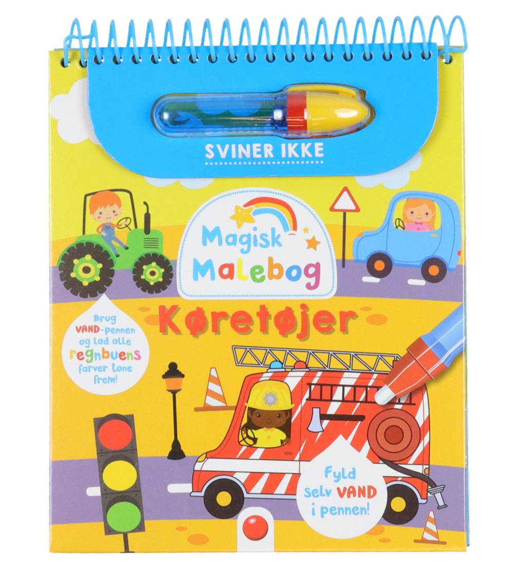 Forlaget Bolden Magie Malbuch - Fahrzeuge - Forlaget Bolden - One Size - Malbücher Forlaget Bolden Magie Malbuch - Fahrzeuge - Forlaget Bolden - One Size - Malbücher von Forlaget Bolden