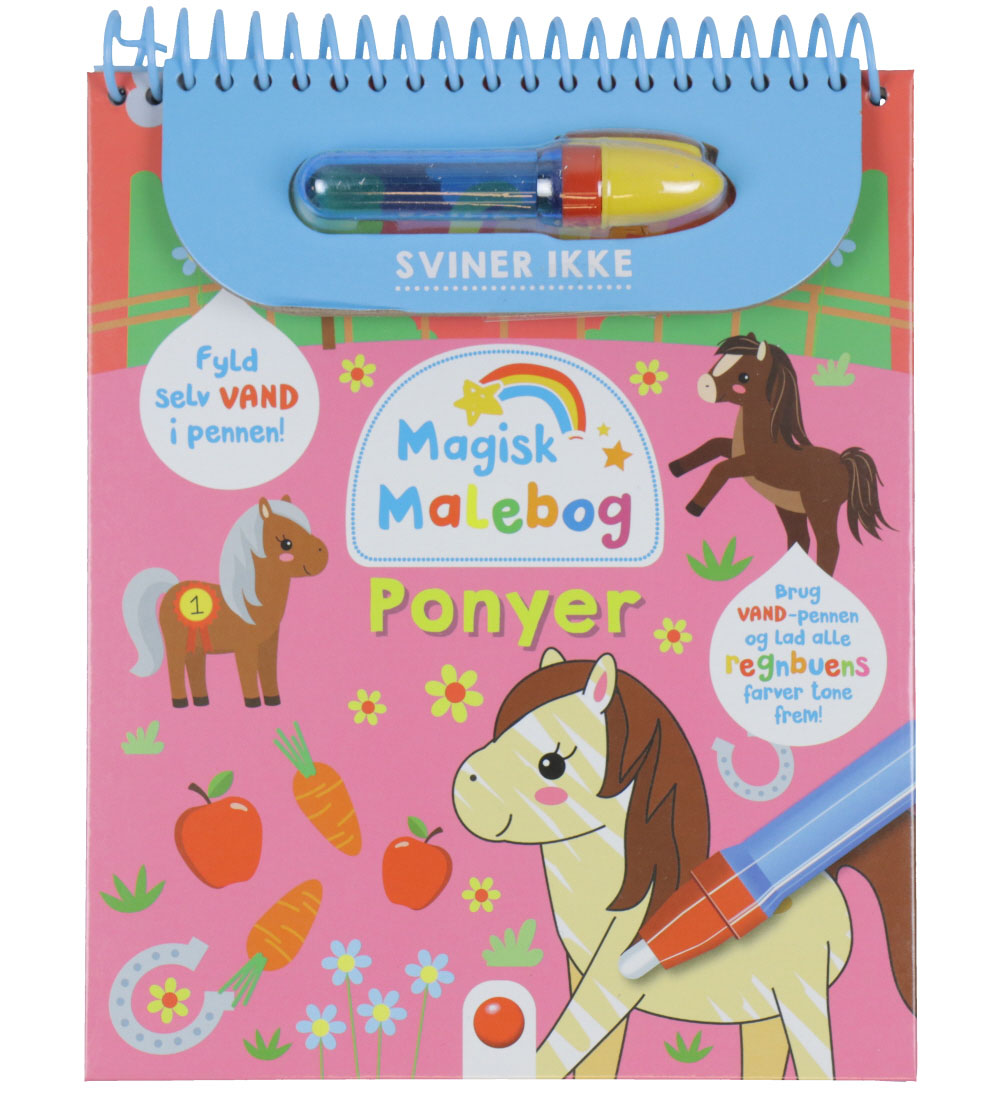 Forlaget Bolden Magie Malbuch - Ponys - Forlaget Bolden - One Size - Malbücher Forlaget Bolden Magie Malbuch - Ponys - Forlaget Bolden - One Size - Malbücher von Forlaget Bolden