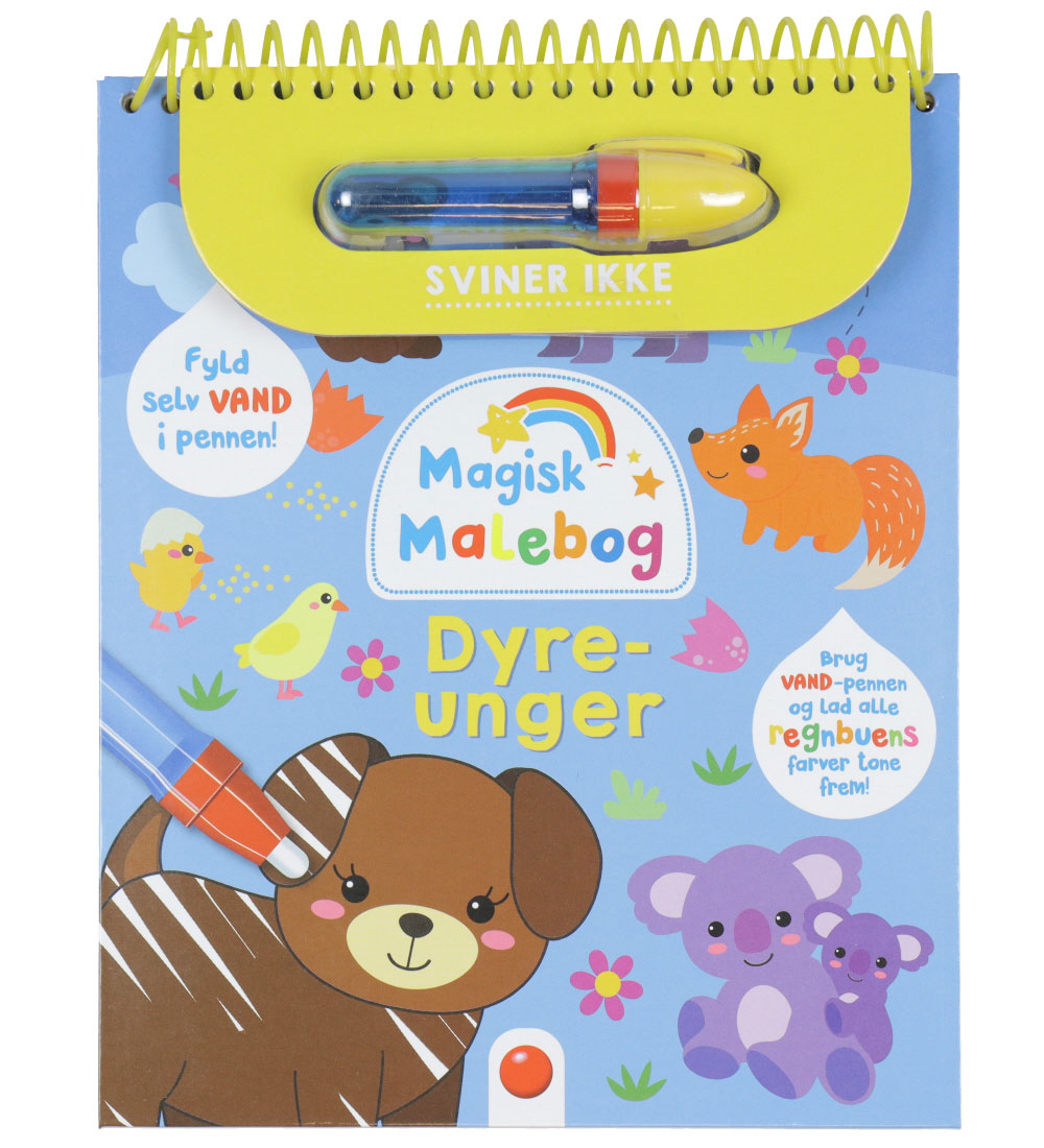Forlaget Bolden Magie Malbuch - Tierjungen - Forlaget Bolden - One Size - Malbücher Forlaget Bolden Magie Malbuch - Tierjungen - Forlaget Bolden - One Size - Malbücher von Forlaget Bolden