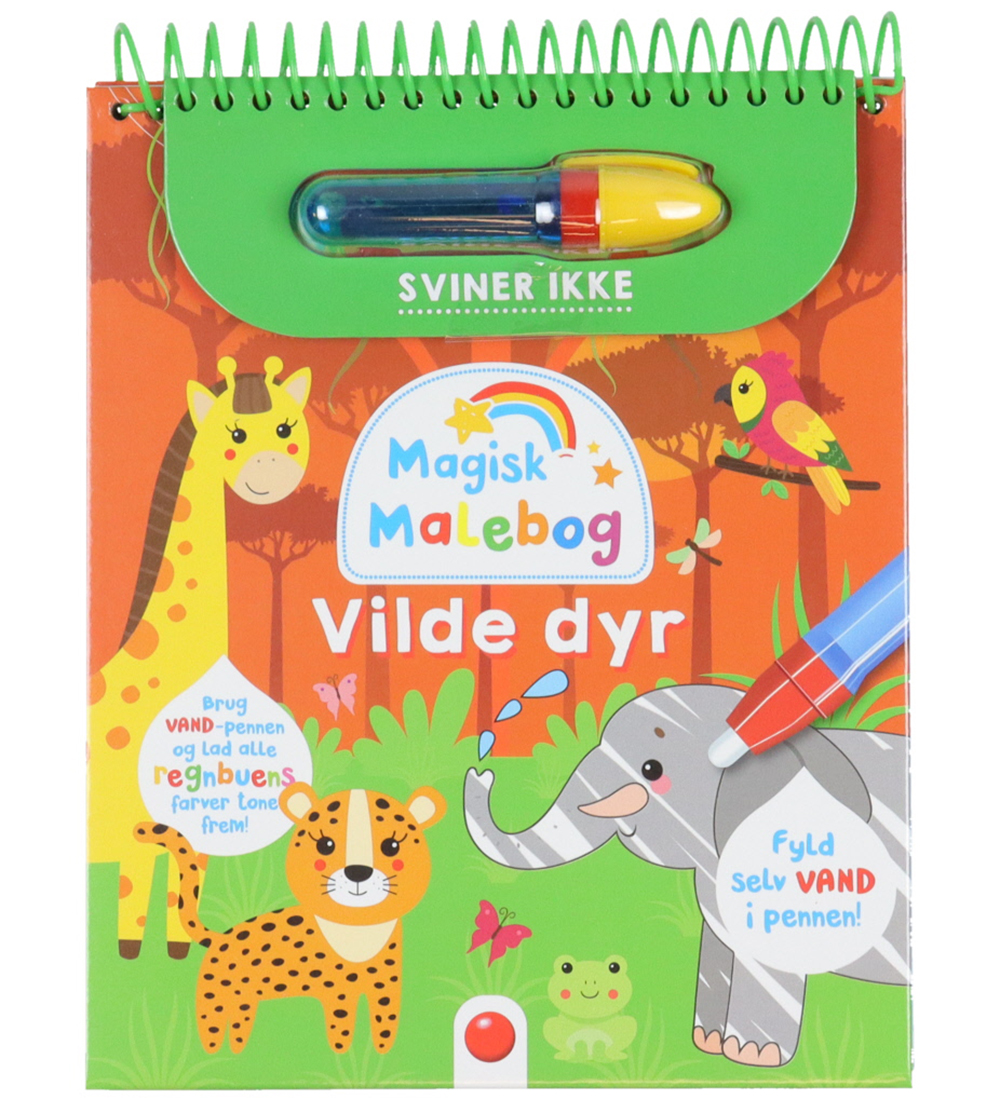 Forlaget Bolden Magie Malbuch - Wilde Tiere - Forlaget Bolden - One Size - Malbücher Forlaget Bolden Magie Malbuch - Wilde Tiere - Forlaget Bolden - One Size - Malbücher von Forlaget Bolden