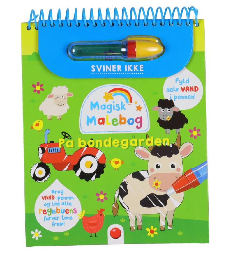 Forlaget Bolden Malbuch - Magisch Malbuch - Auf dem Bauernhof - Forlaget Bolden - One Size - Malbücher Forlaget Bolden Malbuch - Magisch Malbuch - Auf dem Bauernhof - Forlaget Bolden - One Size - Malbücher von Forlaget Bolden