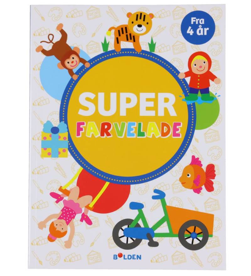Forlaget Bolden Malbuch - Super Farbbalken - Dänisch - Forlaget Bolden - One Size - Malbücher Forlaget Bolden Malbuch - Super Farbbalken - Dänisch - Forlaget Bolden - One Size - Malbücher von Forlaget Bolden