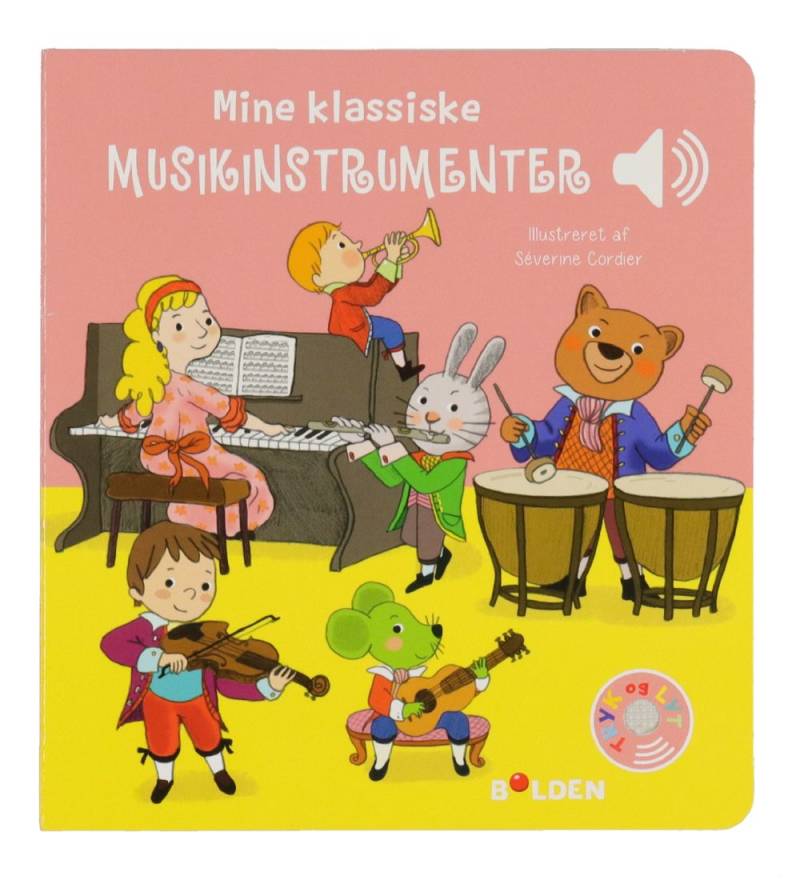 Forlaget Bolden Musikbuch - Klassiske Musikinstrumente - Dänisch - Forlaget Bolden - One Size - Buch m. Tönen Forlaget Bolden Musikbuch - Klassiske Musikinstrumente - Dänisch - Forlaget Bolden - One Size - Buch m. Tönen von Forlaget Bolden