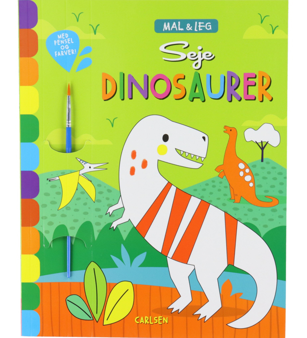 Forlaget Carlsen Malbuch - Malen und Spielen - Coole Dinosaurier - Forlaget Carlsen - One Size - Malbücher Forlaget Carlsen Malbuch - Malen und Spielen - Coole Dinosaurier - Forlaget Carlsen - One Size - Malbücher von Forlaget Carlsen