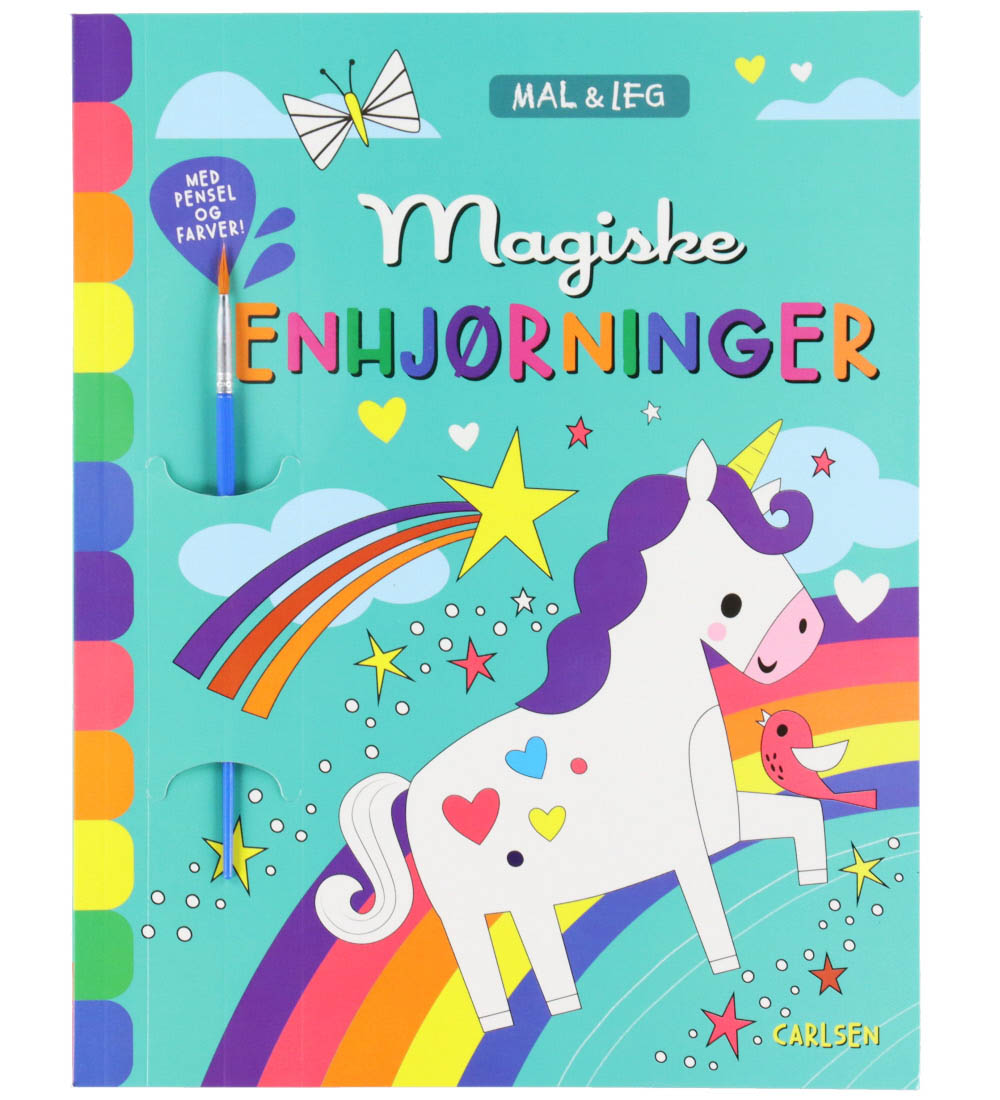 Forlaget Carlsen Malbuch - Malen & Spielen: Magische Einhörner - Forlaget Carlsen - One Size - Malbücher Forlaget Carlsen Malbuch - Malen & Spielen: Magische Einhörner - Forlaget Carlsen - One Size - Malbücher von Forlaget Carlsen