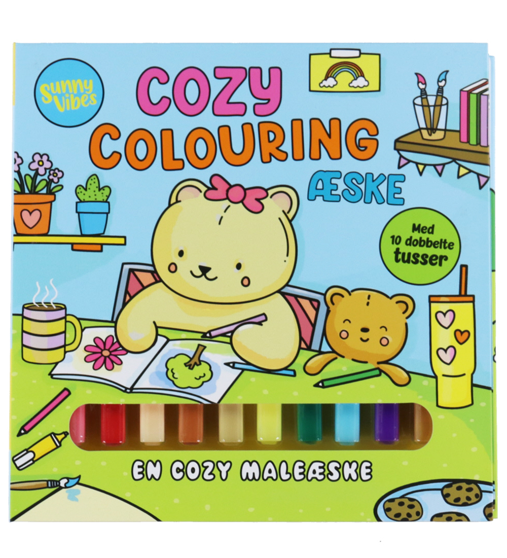Forlaget Tukan Malbuch - Cozy Ausmalen - Sunny Vibes - DA - Forlaget Tukan - One Size - Bücher Forlaget Tukan Malbuch - Cozy Ausmalen - Sunny Vibes - DA - Forlaget Tukan - One Size - Bücher von Forlaget Tukan