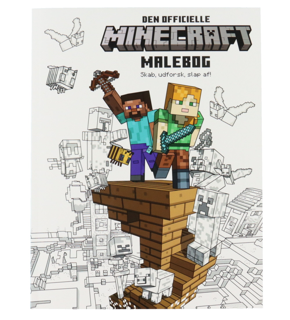 Forlaget Tukan Malbuch - Die offizielle Minecraft Malbuch - Forlaget Tukan - One Size - Malbücher Forlaget Tukan Malbuch - Die offizielle Minecraft Malbuch - Forlaget Tukan - One Size - Malbücher von Forlaget Tukan