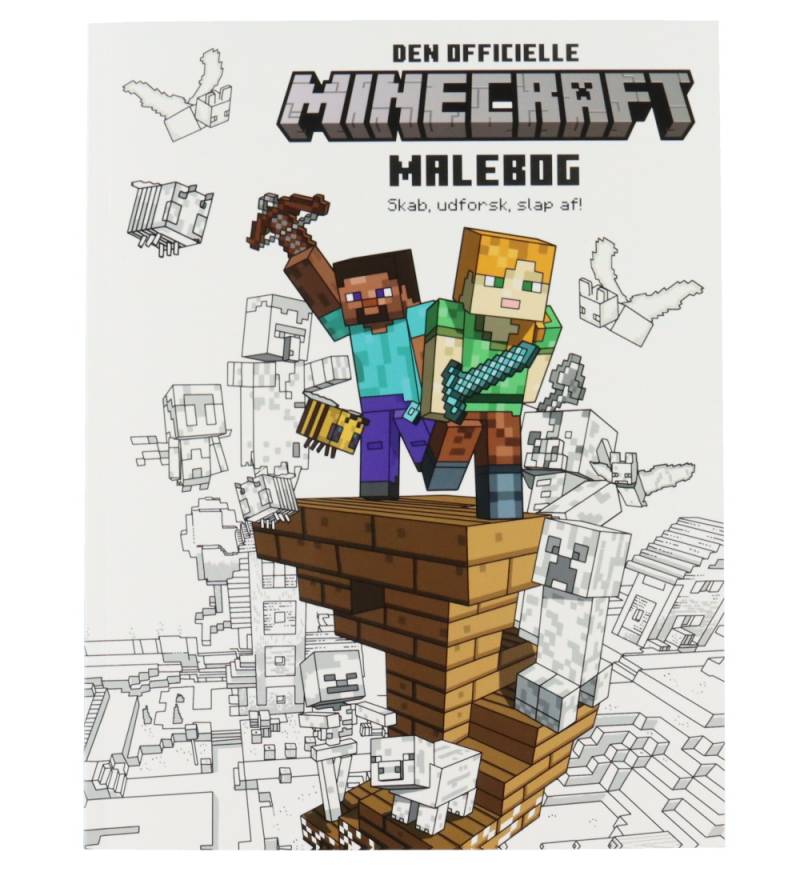 Forlaget Tukan Malbuch - Die offizielle Minecraft Malbuch - Forlaget Tukan - One Size - Malbücher Forlaget Tukan Malbuch - Die offizielle Minecraft Malbuch - Forlaget Tukan - One Size - Malbücher von Forlaget Tukan