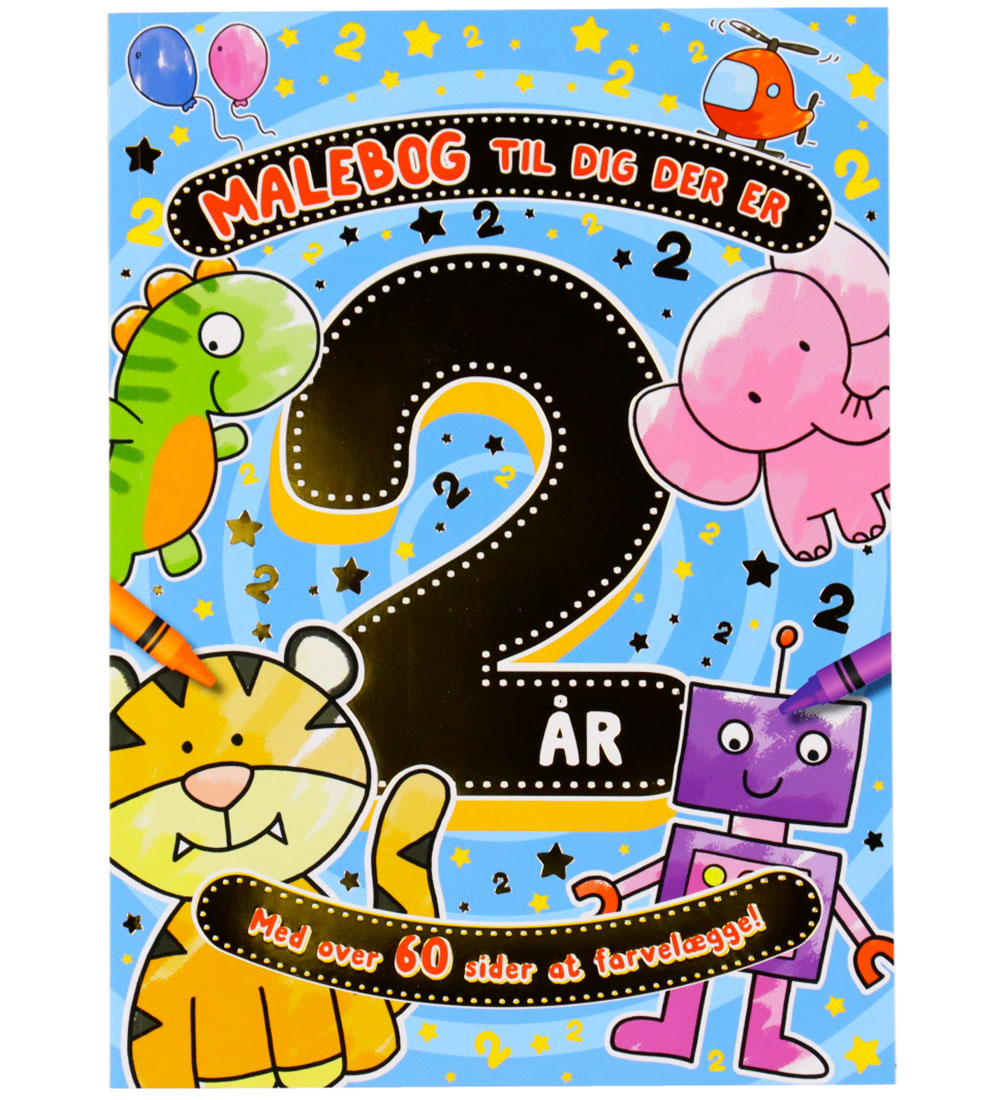 Forlaget Tukan Malbuch - Für euch, die ihr 2 Jahre alt seid - Forlaget Tukan - One Size - Malbücher Forlaget Tukan Malbuch - Für euch, die ihr 2 Jahre alt seid - Forlaget Tukan - One Size - Malbücher von Forlaget Tukan