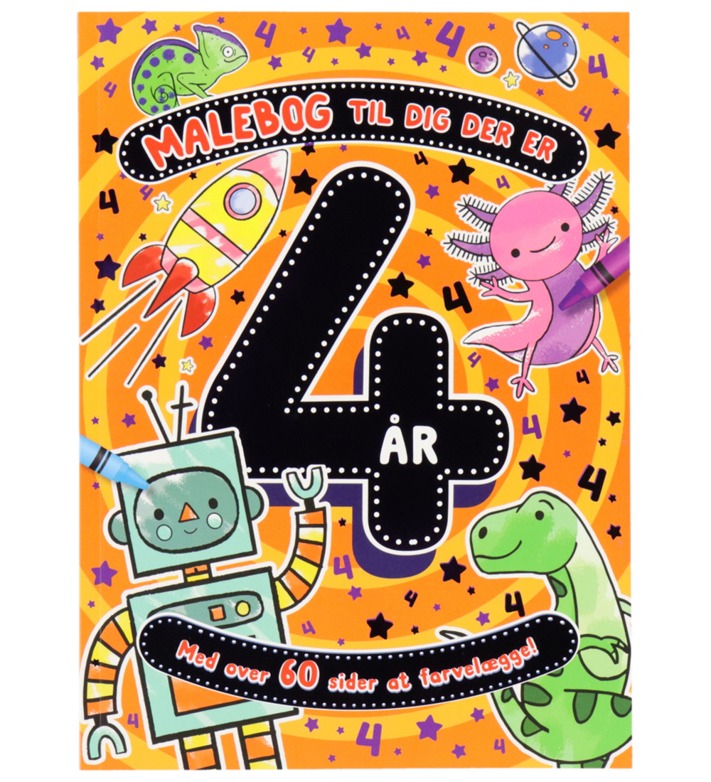 Forlaget Tukan Malbuch - Für euch, die ihr 4 Jahre alt seid - Forlaget Tukan - One Size - Malbücher Forlaget Tukan Malbuch - Für euch, die ihr 4 Jahre alt seid - Forlaget Tukan - One Size - Malbücher von Forlaget Tukan
