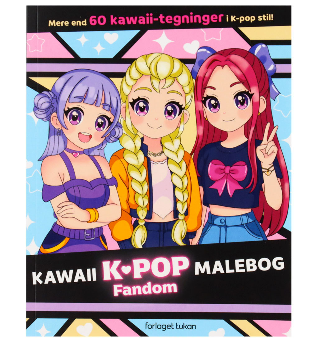 Forlaget Tukan Malbuch - Kawaii K-Pop Fandom - Forlaget Tukan - One Size - Malbücher Forlaget Tukan Malbuch - Kawaii K-Pop Fandom - Forlaget Tukan - One Size - Malbücher von Forlaget Tukan