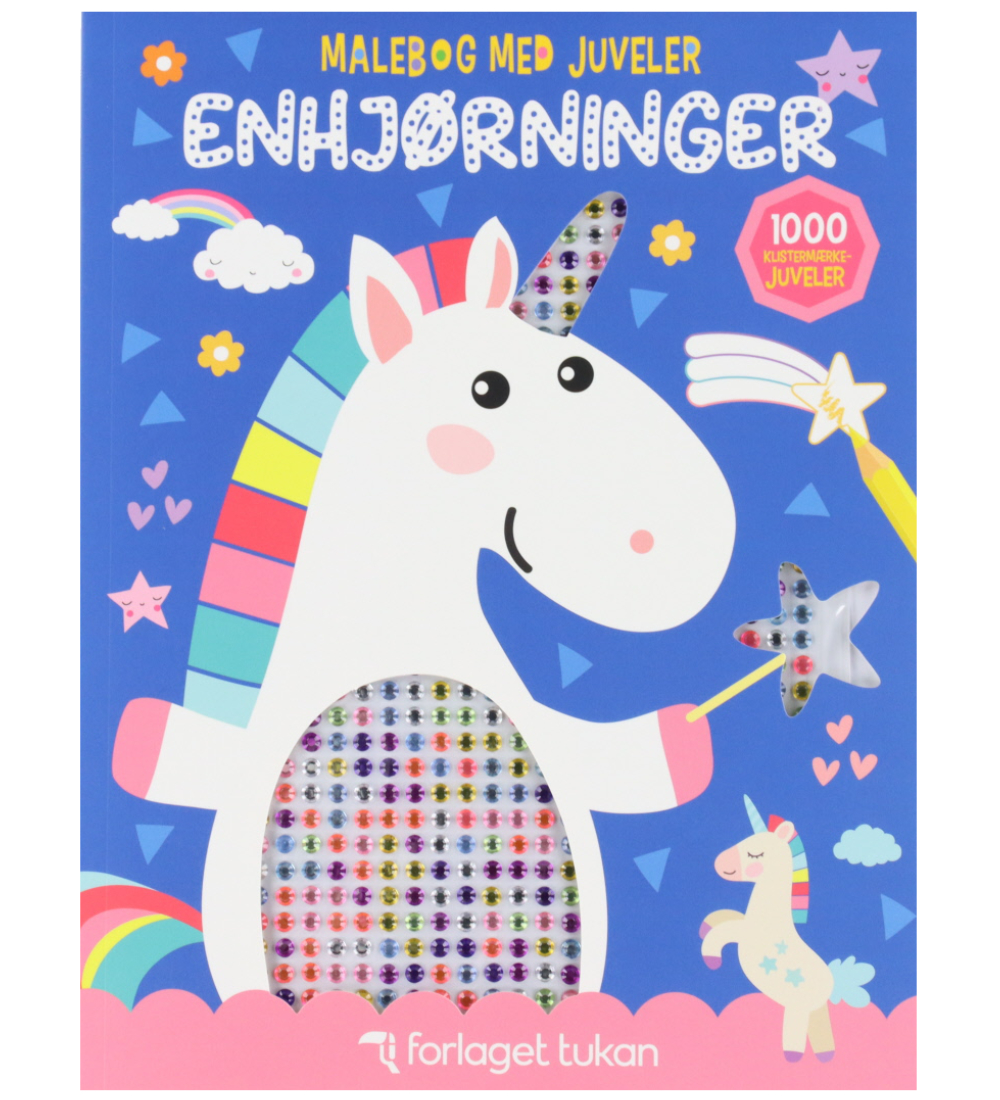 Forlaget Tukan Malbuch m. Juwelen - Einhorn - DA - Forlaget Tukan - One Size - Malbücher Forlaget Tukan Malbuch m. Juwelen - Einhorn - DA - Forlaget Tukan - One Size - Malbücher von Forlaget Tukan